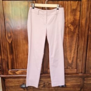 Ann Taylor Factory Petite Cropped Pants -Pink